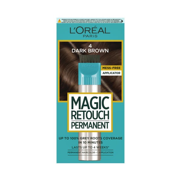 L'Oréal Paris Magic Retouch Permanent 4 Dark Brown 45 ml