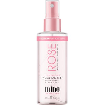 MineTan Rose Illuminating Facial Tan Mist 100 ml