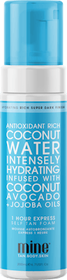 MineTan Coconut Water Self Tan Foam 200 ml