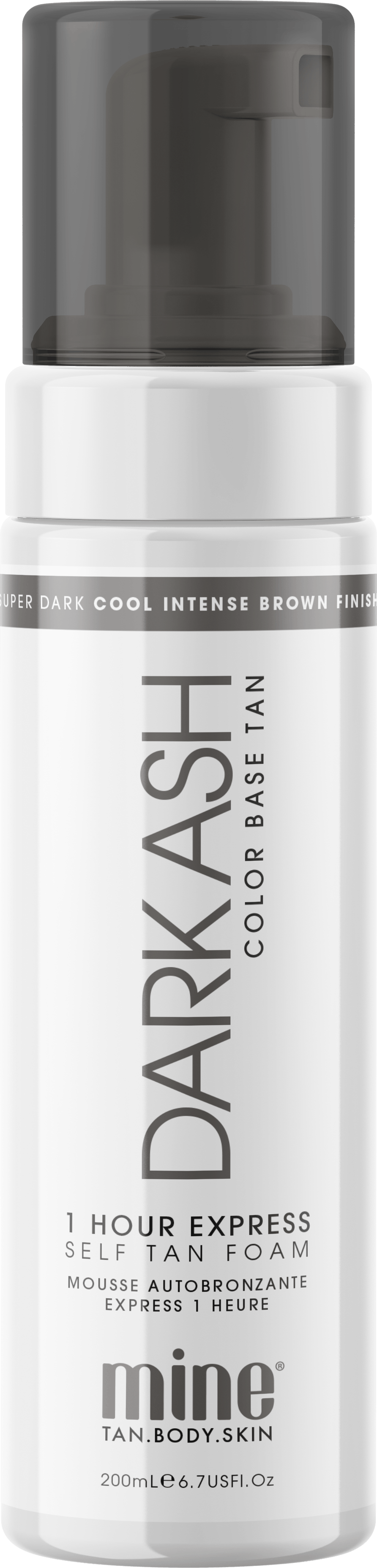 MineTan Dark Ash Self Tan Foam 200 ml