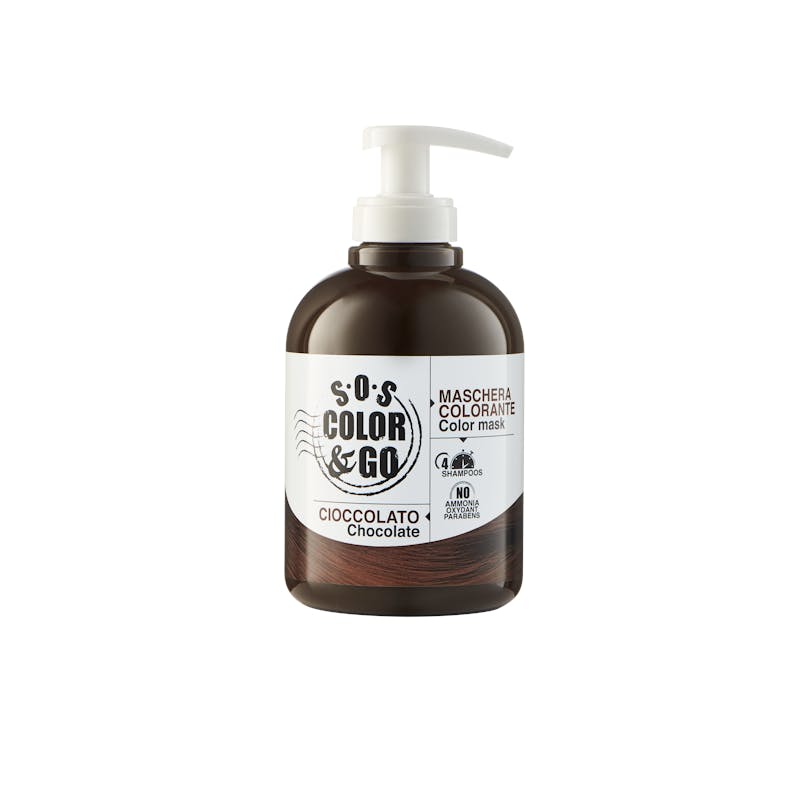 SOS Color &amp; Go Color Mask Chocolate 300 ml
