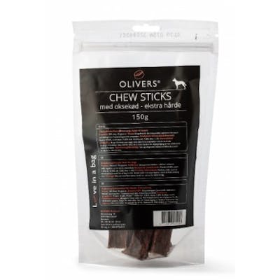 Olivers Beef Chewsticks Extra Hard 150 g