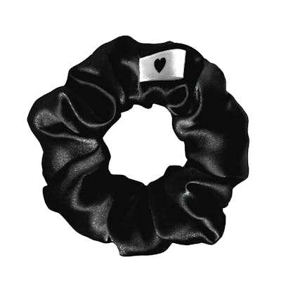 Bellody Original Silk Scrunchies Classic Black 1 kpl