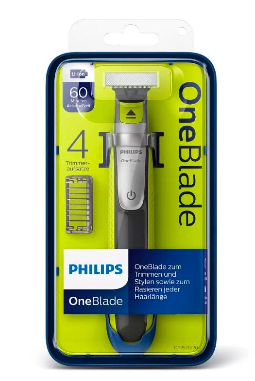 Philips OneBlade QP2530/20 1 stk + 4 stk 319.95 kr + Fri Frakt og