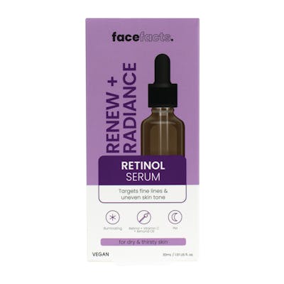 Face Facts Renew + Radiance Retinol Serum 30 ml