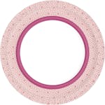 Duni Coated Paper Plates 22cm Rice Pink 10 stk