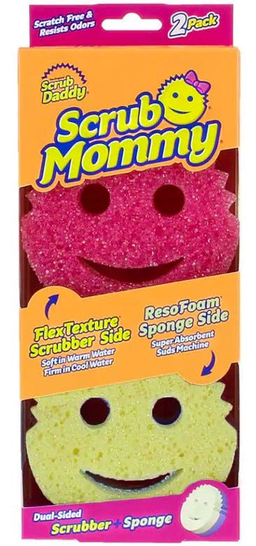Scrub Daddy Scrub Mommy Twin Pack Pink 2 stk 61.70 kr + Fri Frakt og