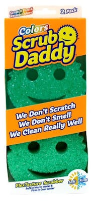 Scrub Daddy Scrub Daddy Green Twin Pack 2 st