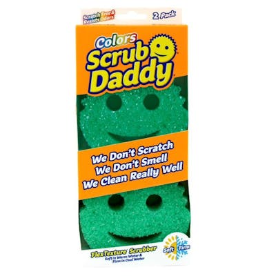 Scrub Daddy Scrub Daddy Green Twin Pack 2 stk
