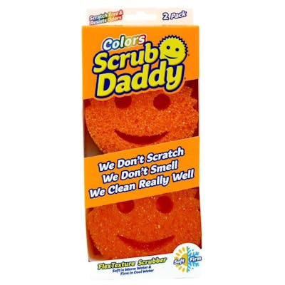 Scrub Daddy Scrub Daddy Orange Twin Pack 2 stk