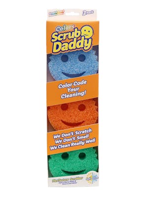 Scrub Daddy Scrub Daddy Colour 3 Pack 3 kpl