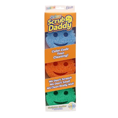 Scrub Daddy Scrub Daddy Colour 3 Pack 3 st