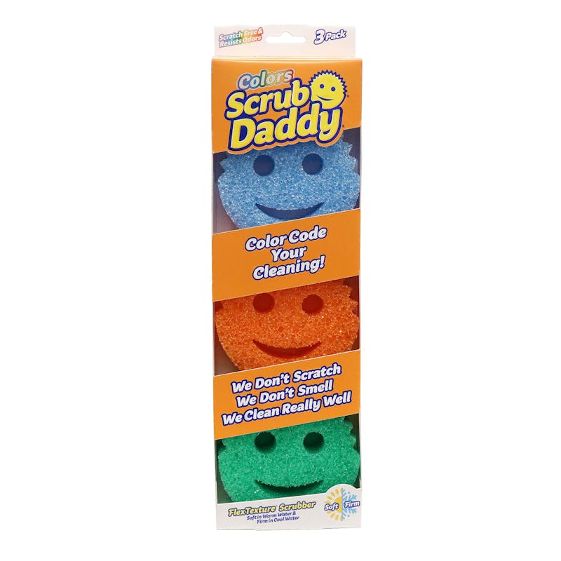 Scrub Daddy Scrub Daddy Colour 3 Pack 3 st