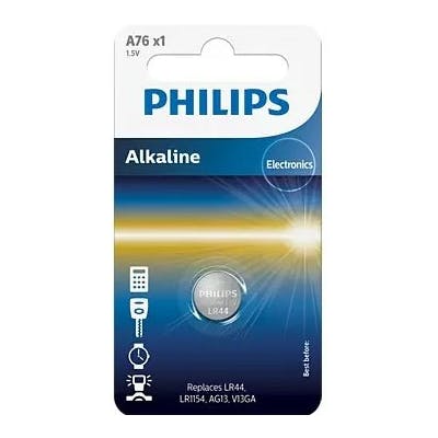 Philips Alkaline A76 1,5V 1 stk