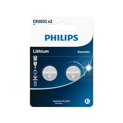 Philips Lithium CR2032 2 stk