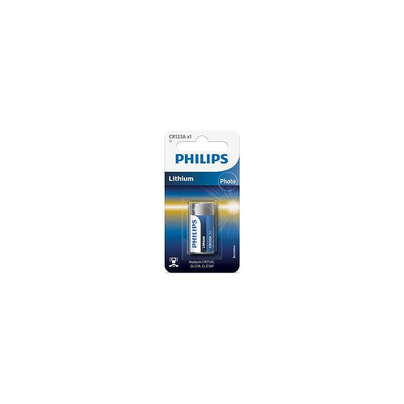 Philips Lithium CR123A 3V 1 st