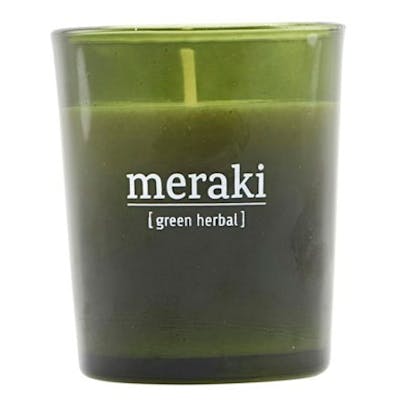 Meraki Scented Candle Green Herbal 60 g