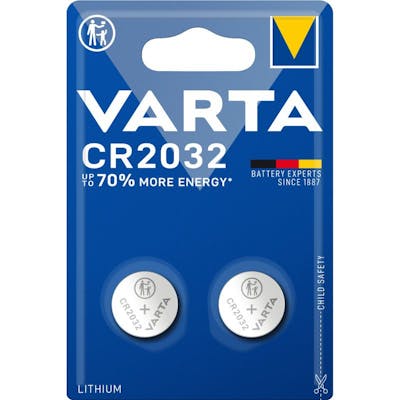 VARTA CR2032 Lithium Coin 2 stk