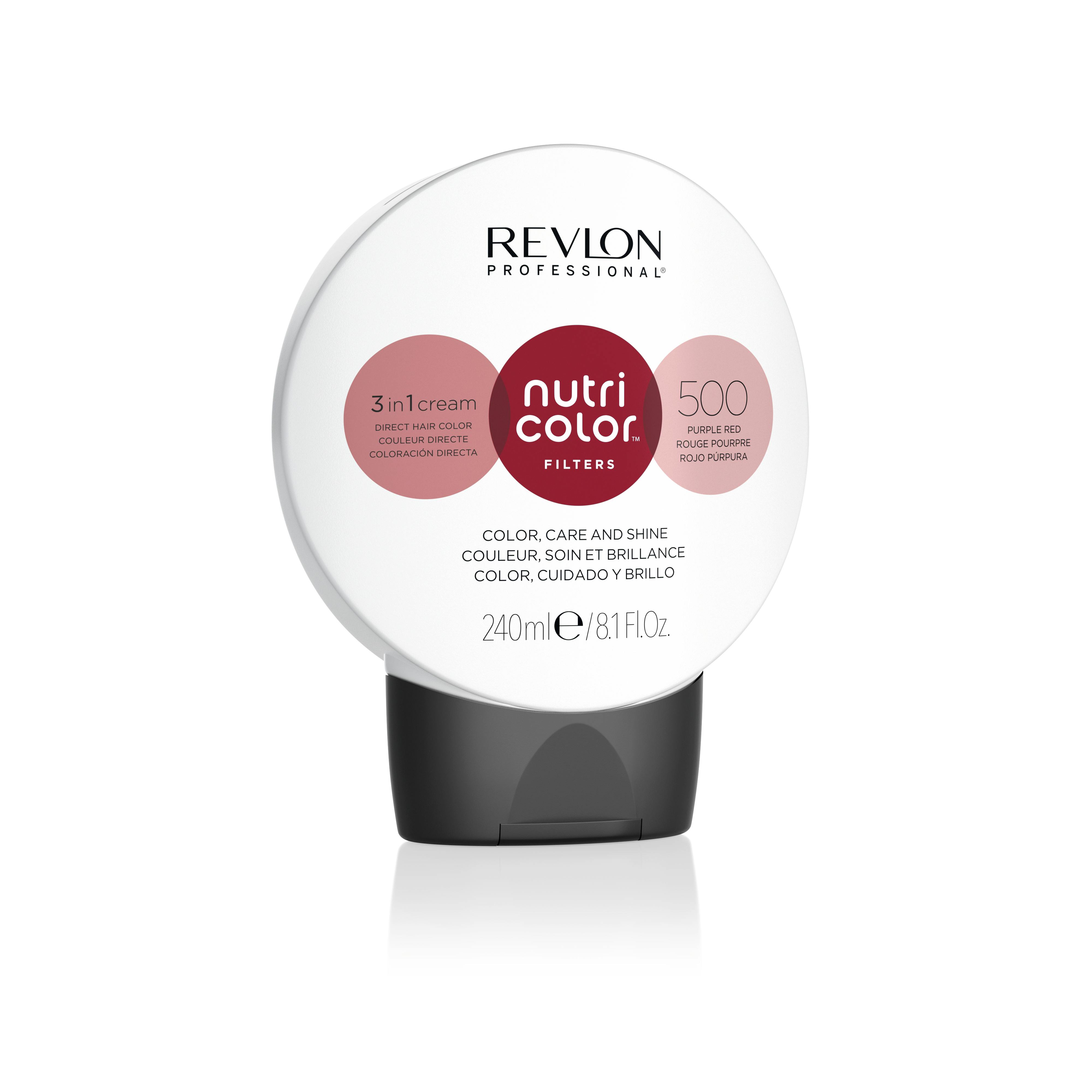 Revlon Professional Nutri Color Filters 500 Purple Red 240 ml