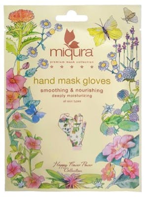 Miqura Flower Hand Mask 1 stk