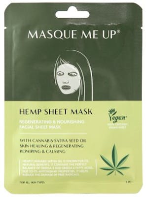 Masque Me Up Hemp Sheet Mask 1 kpl