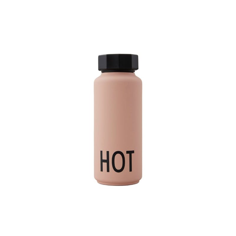Design Letters Thermo -Fles Heet Roze 500 ml