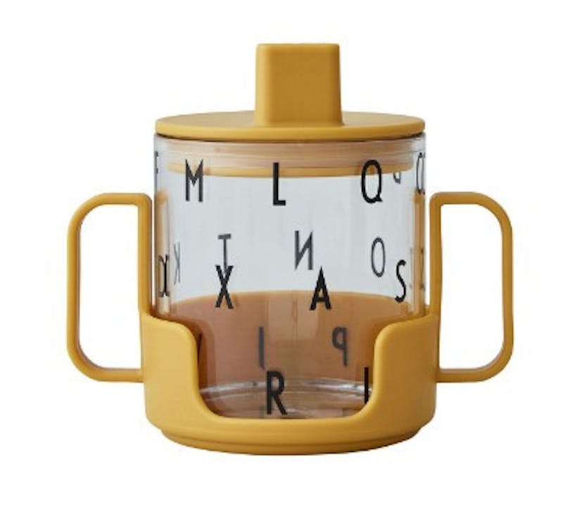 Design Letters Grow With Your Cup Tritan Mustard 175 ml