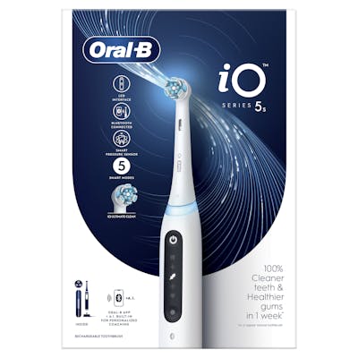 Oral-B iO 5S Electric Toothbrush Quite White 1 kpl