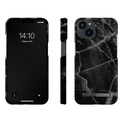 iDeal Of Sweden Fashion Case iPhone 13 Black Thunder Marble 1 st