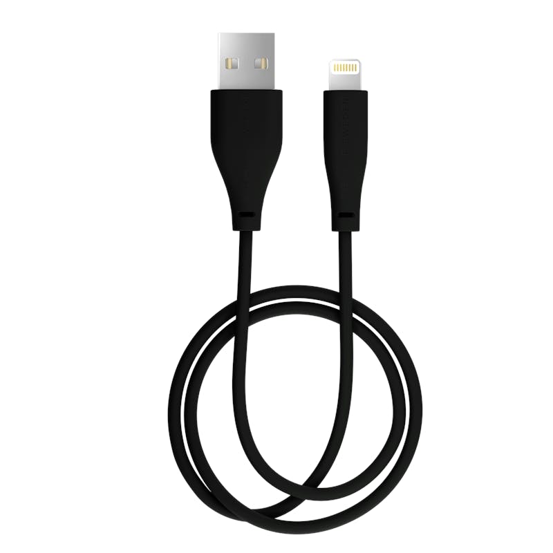 iDeal Of Sweden Charging Cable USB C-Lightning 2M Coal Black 1 pcs