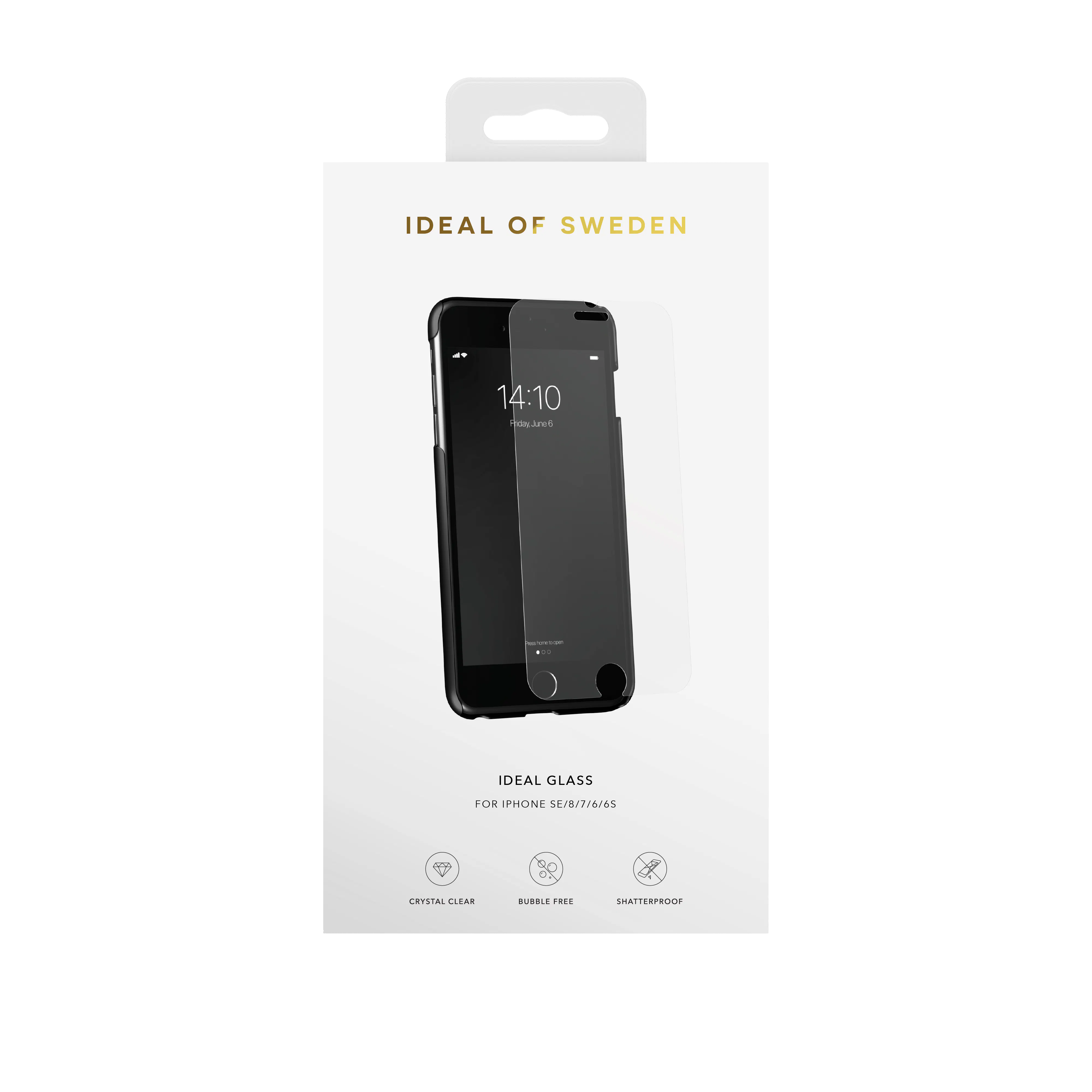 iDeal Of Sweden iDeal Glass iPhone 8/7/6/6S Screen Protector 1 pcs