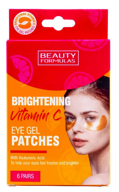 Beauty Formulas Brightening Vitamin C Eye Gel Patches 6 pcs