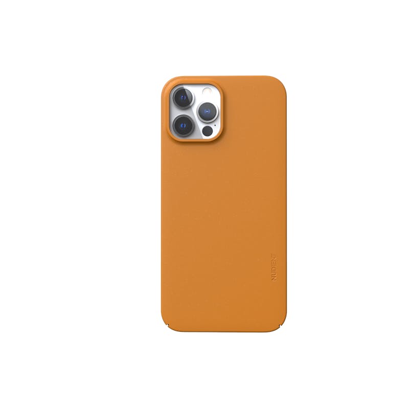 Nudient Thin iPhone 12 Pro Max Case V3 Saffron Yellow 1 kpl