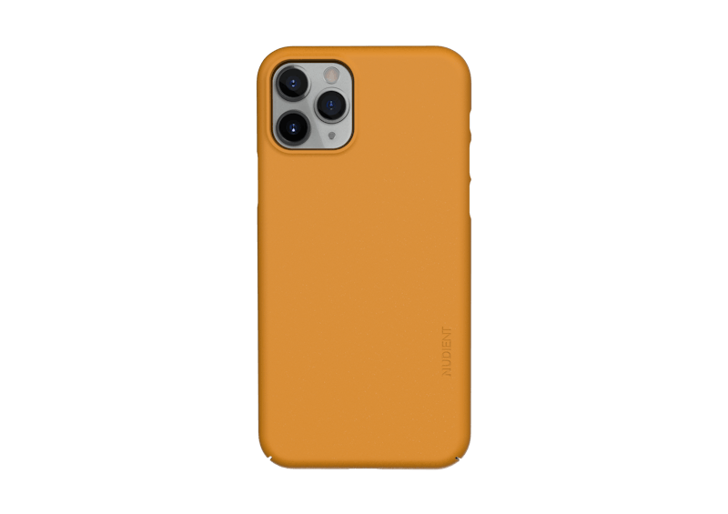 Nudient Thin iPhone 11 Pro Case V3 Saffron Yellow 1 pcs