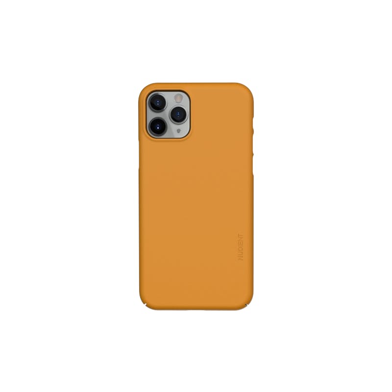 Nudient Thin iPhone 11 Pro Case V3 Saffron Yellow 1 stk