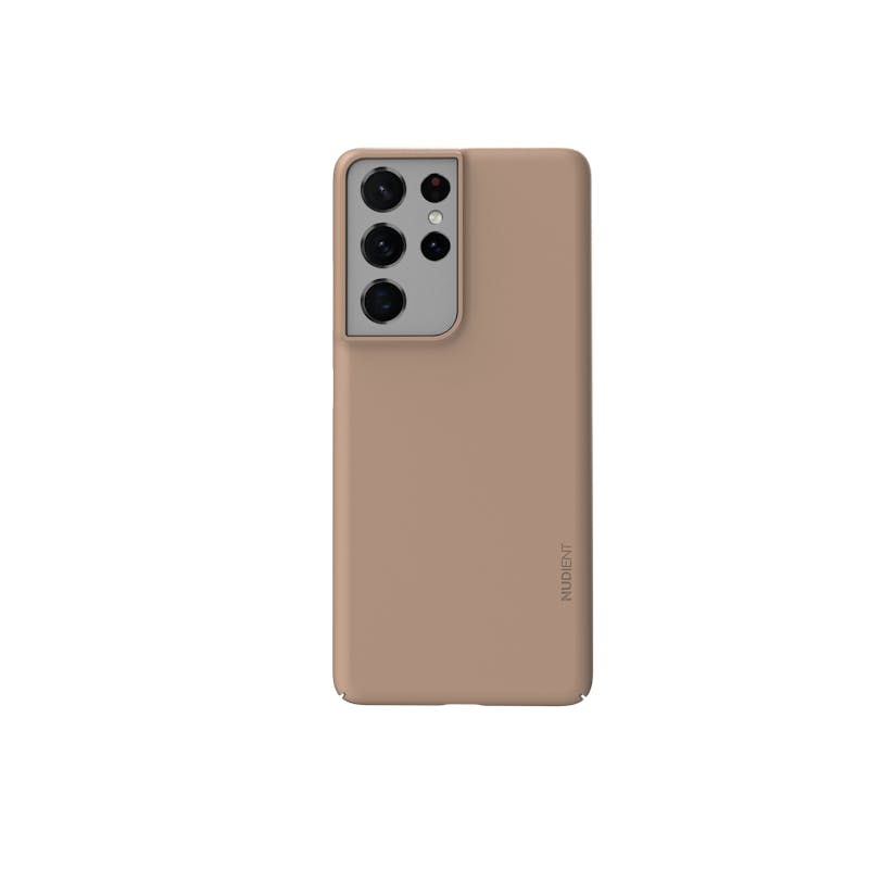 Nudient Thin Samsung Case S21 Ultra V3 Clay Beige 1 st