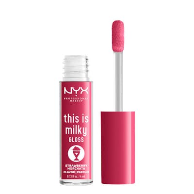 NYX This Is Milky Gloss Lip Gloss Strawberry Horchata 4 ml