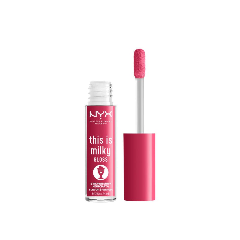 NYX This Is Milky Gloss Lip Gloss Strawberry Horchata 4 ml