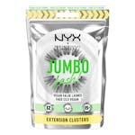 NYX Jumbo Lash! Vegan False Lashes Extension Clusters 1 pcs