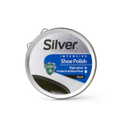 Silver Intensive Black Shoe Polish 50 ml