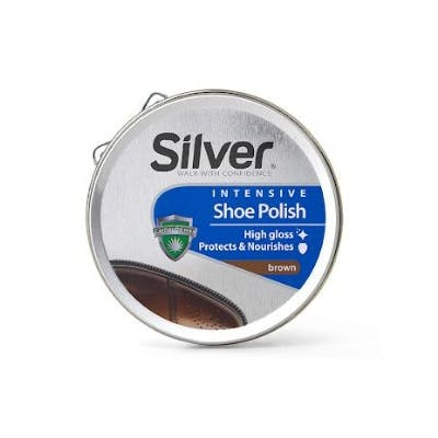 Silver Intensive Brown Shoe Polish 50 ml