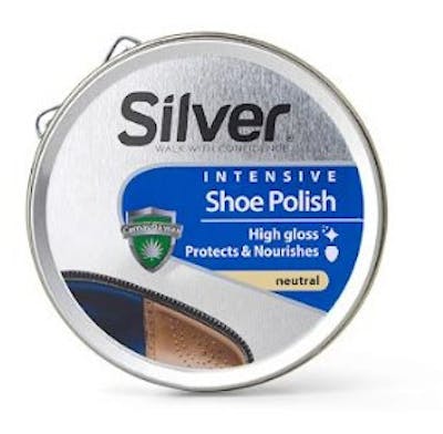 Silver Intensive Neutral Shoe Polish 50 ml