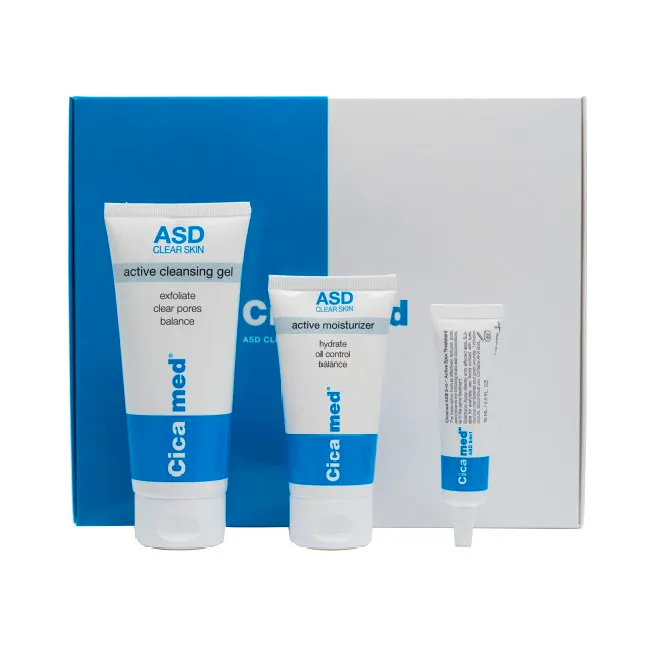 Cicamed ASD Clear Skin Kit 100 ml + 50 ml + 15 ml