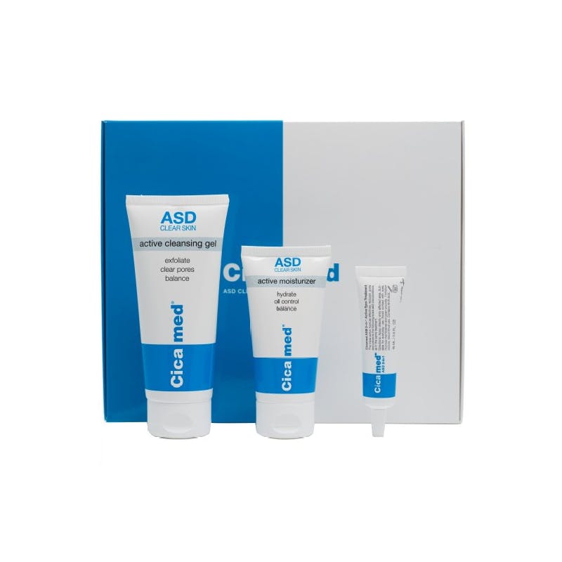Cicamed ASD Clear Skin Kit 100 ml + 50 ml + 15 ml