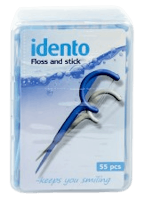 Idento Floss And Stick 55 pcs