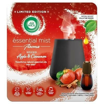 Air Wick Essential Mist Apple &amp; Cinnamon Starterkit 1 pcs + 20 ml