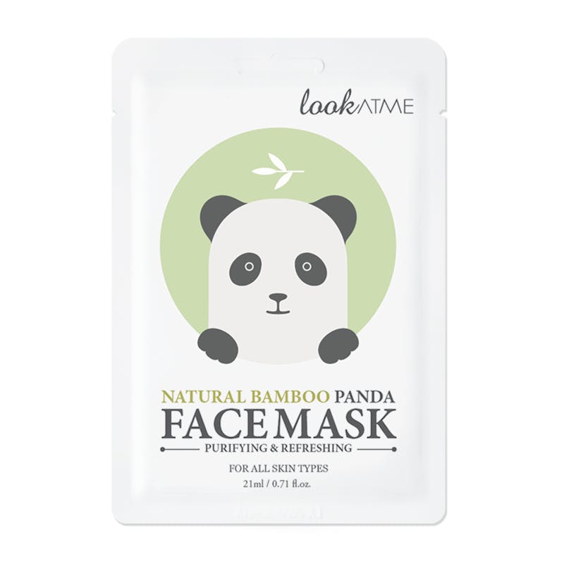 Look At Me Natural Bamboo Panda Face Mask 1 st