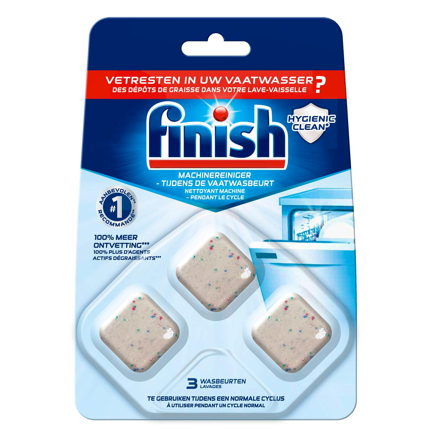 Finish Finish InWash Dishwasher Cleaner Tablets 3 kpl 3.30
