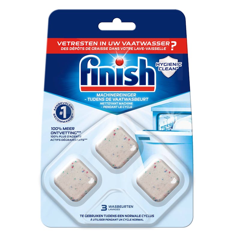 Finish Finish In-Wash Dishwasher Cleaner Tablets 3 st