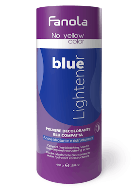 Fanola No Yellow Color Blue Lightener Powder 450 g